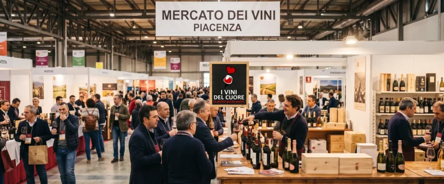 ‘I Vini del Cuore’ presente al Mercato dei Vini a Piacenza