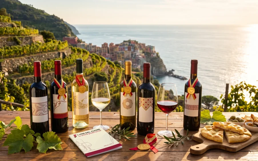 I vini di Liguria premiati dalla terza edizione della guida social “I Vini del Cuore”
